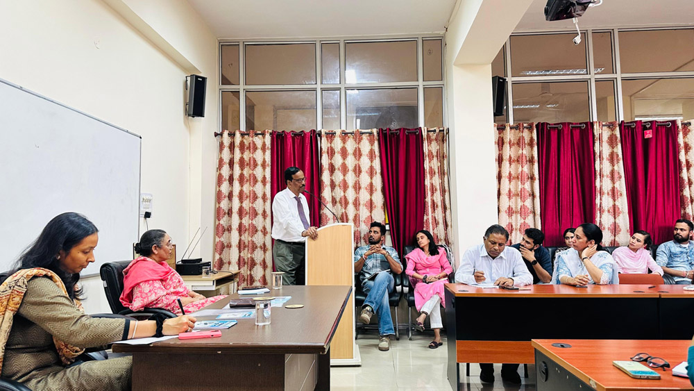 Centre for Women's Studies and Development organised a lecture on 'Swami Aurobindo and the problem of self-determination'